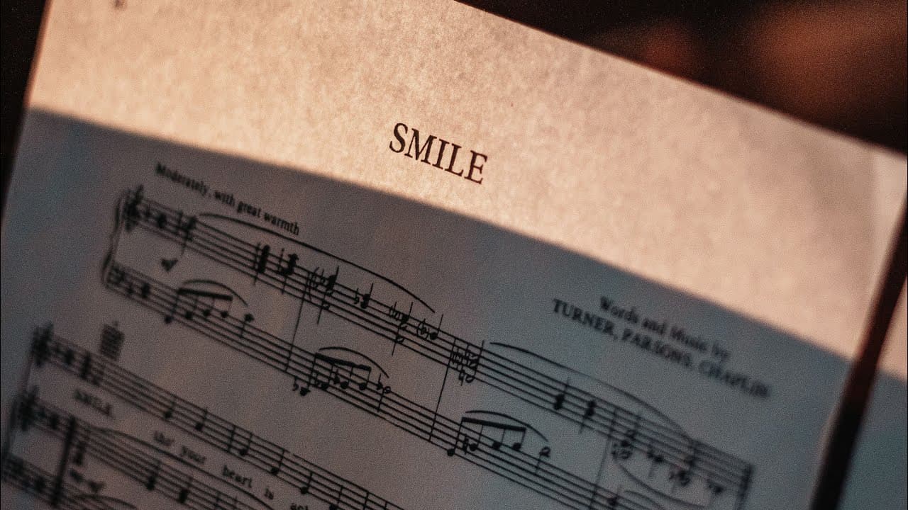 SMILE 🎶 cover  (Official music video) #jazz #charliechaplin